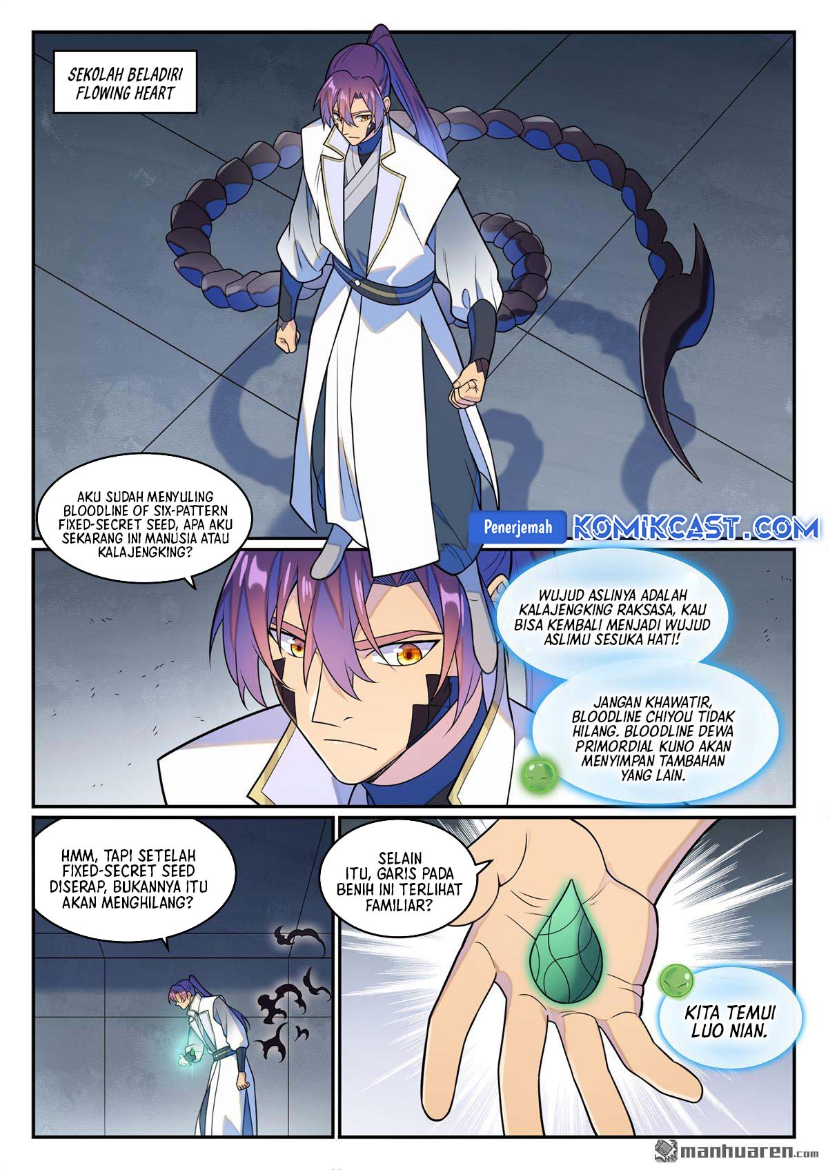 Apotheosis Chapter 1272 Bahasa Indonesia