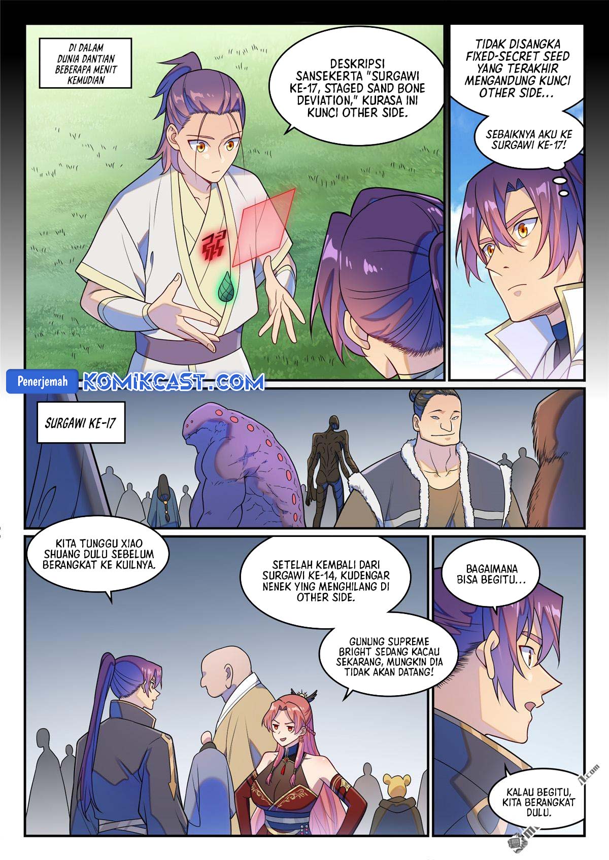 Apotheosis Chapter 1272 Bahasa Indonesia