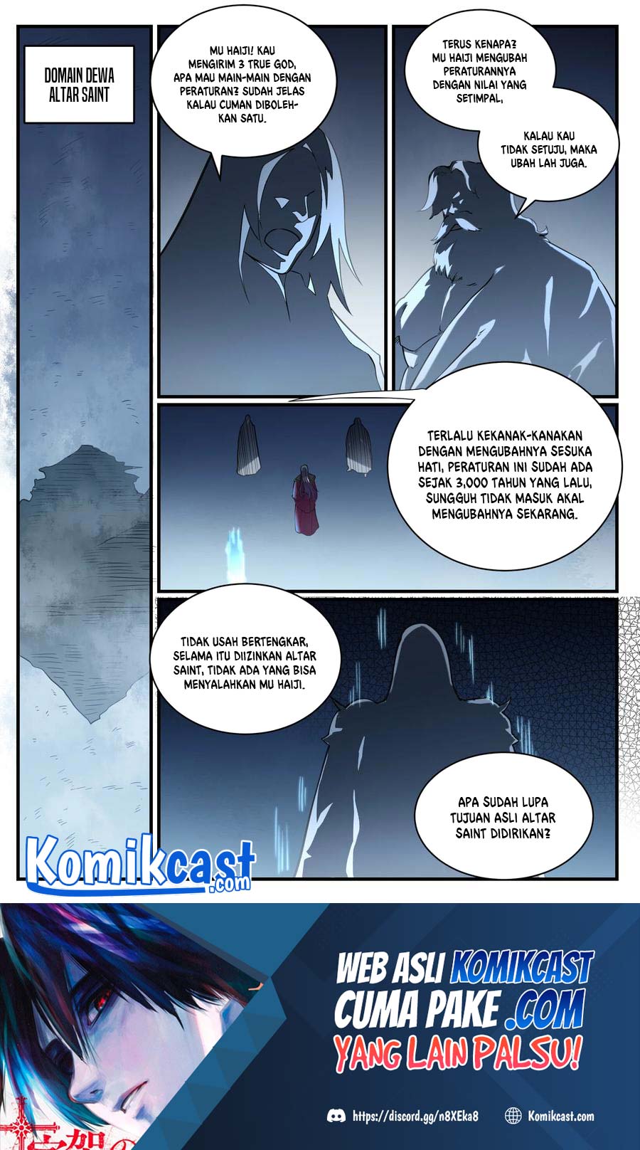 Apotheosis Chapter 821 Bahasa Indonesia