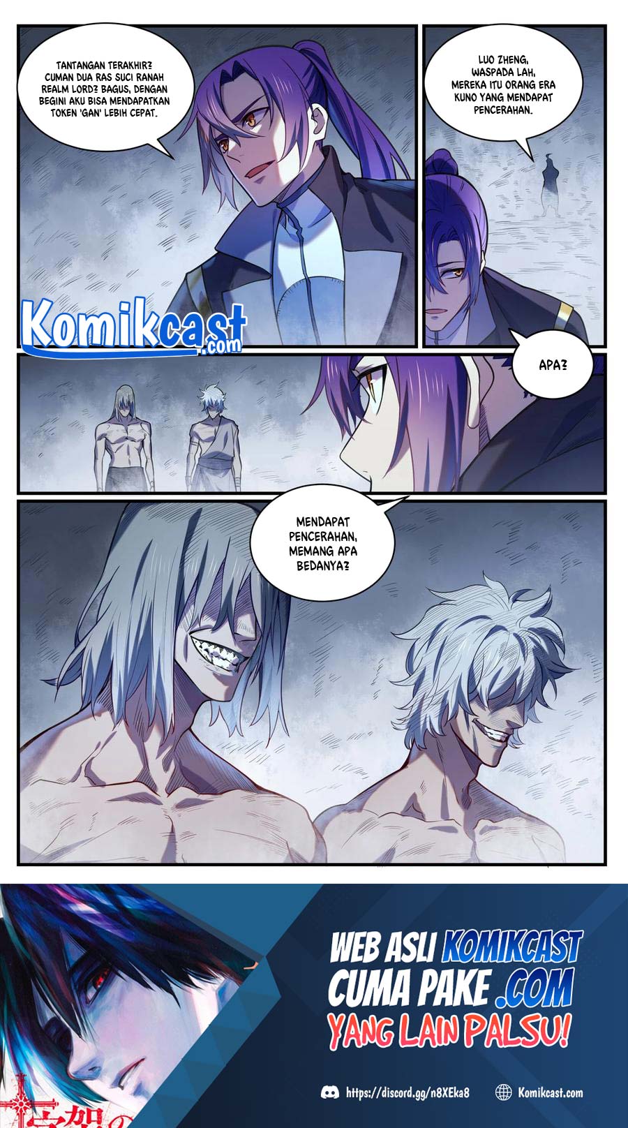 Apotheosis Chapter 821 Bahasa Indonesia