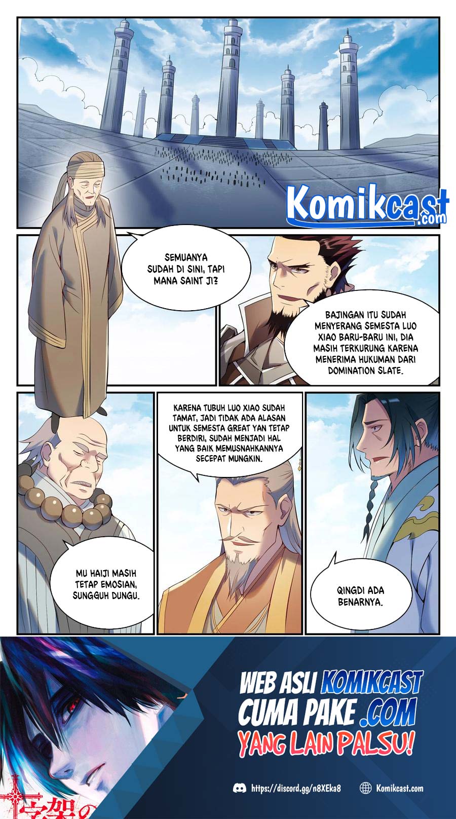Apotheosis Chapter 909 Bahasa Indonesia