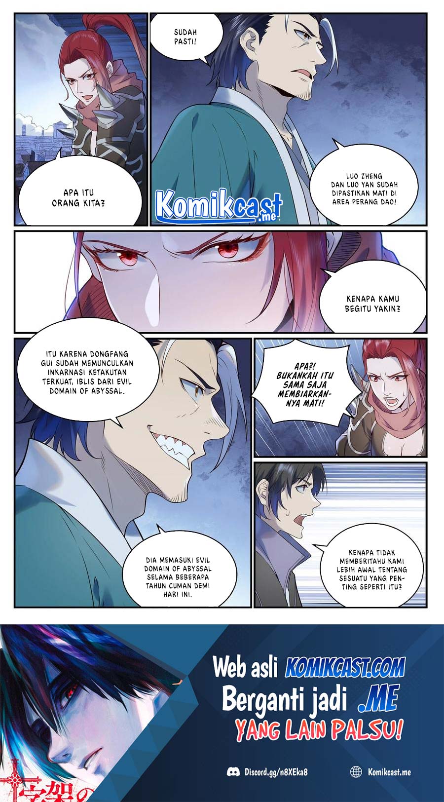 Apotheosis Chapter 969 Bahasa Indonesia