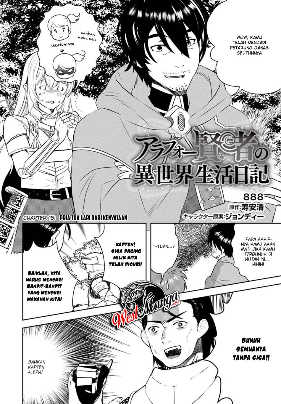 Arafoo Kenja no Isekai Seikatsu Nikki Chapter 15 Bahasa Indonesia