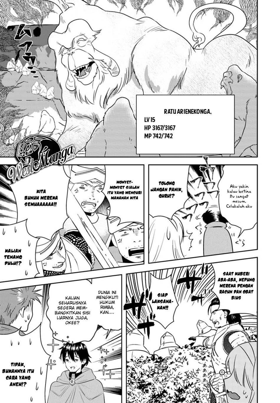 Arafoo Kenja no Isekai Seikatsu Nikki Chapter 15 Bahasa Indonesia