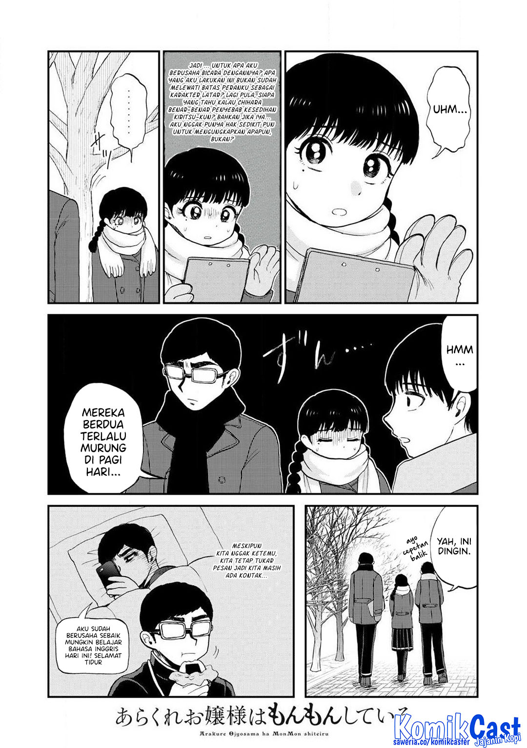 Arakure Ojousama wa MonMon Shiteiru Chapter 50 Bahasa Indonesia