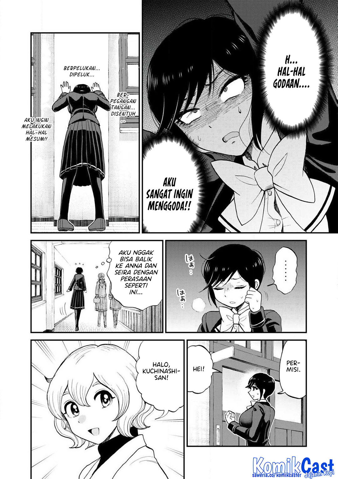 Arakure Ojousama wa MonMon Shiteiru Chapter 50 Bahasa Indonesia
