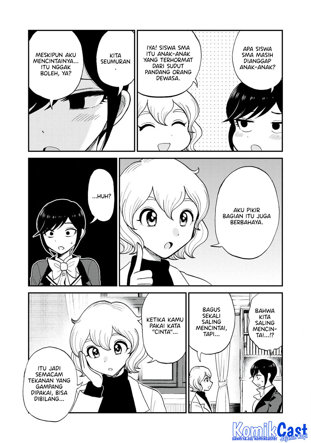 Arakure Ojousama wa MonMon Shiteiru Chapter 50 Bahasa Indonesia