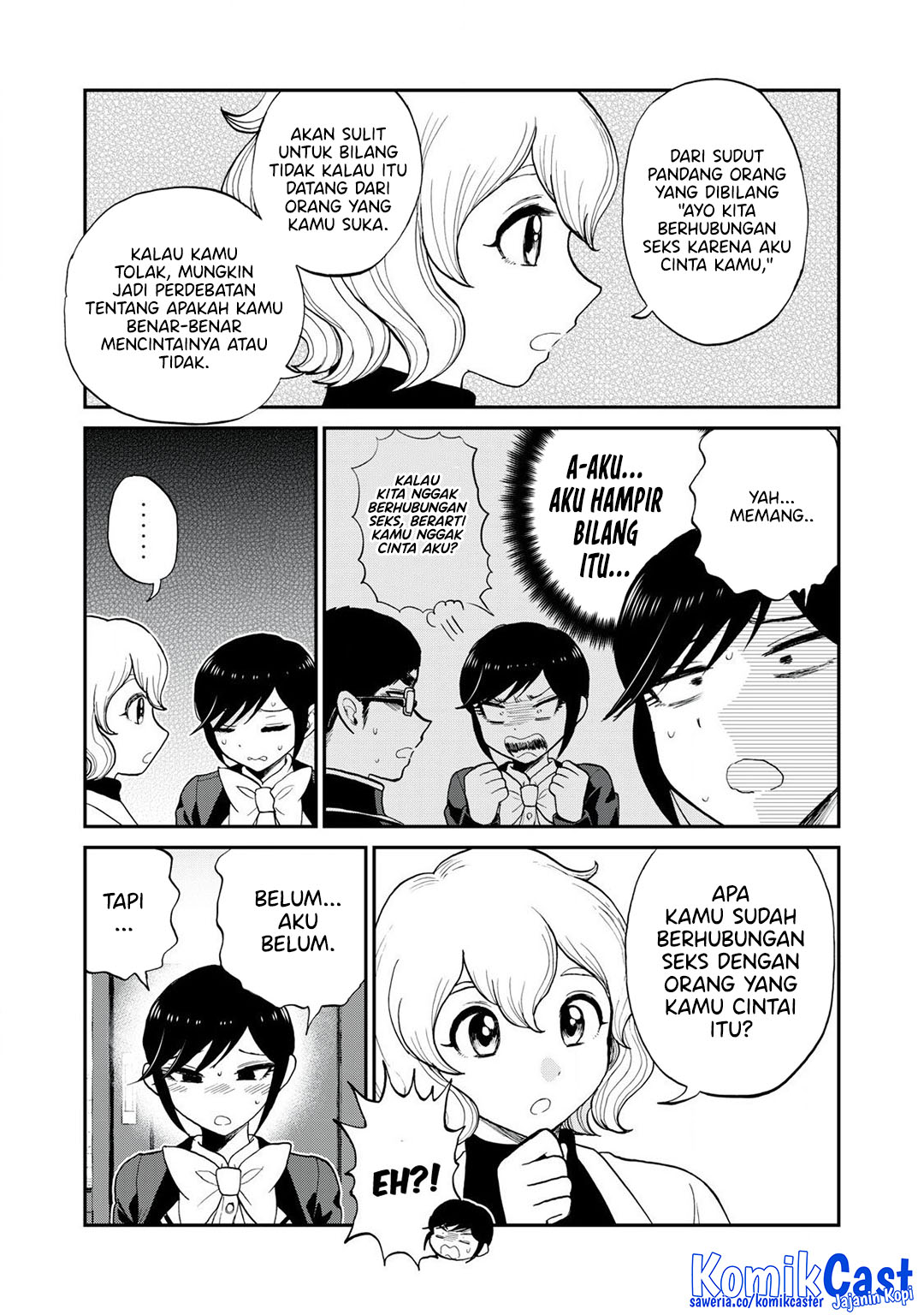 Arakure Ojousama wa MonMon Shiteiru Chapter 50 Bahasa Indonesia