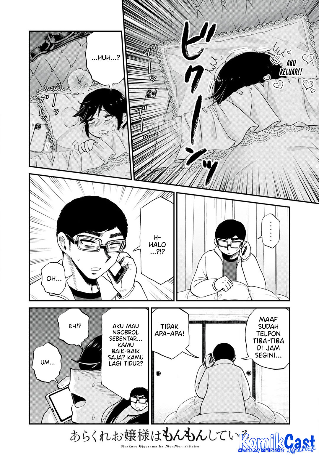 Arakure Ojousama wa MonMon Shiteiru Chapter 50 Bahasa Indonesia