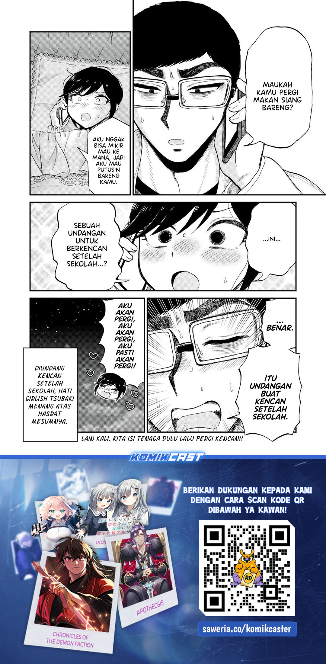 Arakure Ojousama wa MonMon Shiteiru Chapter 50 Bahasa Indonesia