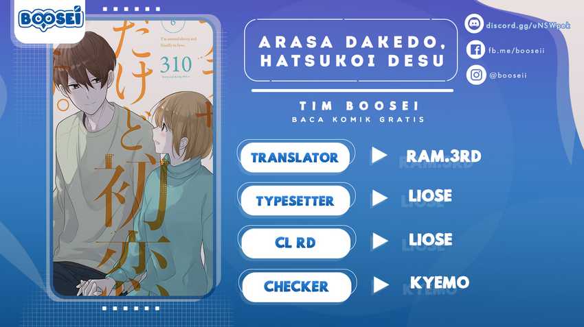 Arasa Dakedo Hatsukoi desu Chapter 35 Bahasa Indonesia