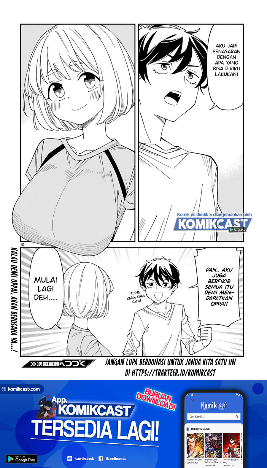Arasaamama no Watashi de Ii no? Chapter 15 Bahasa Indonesia