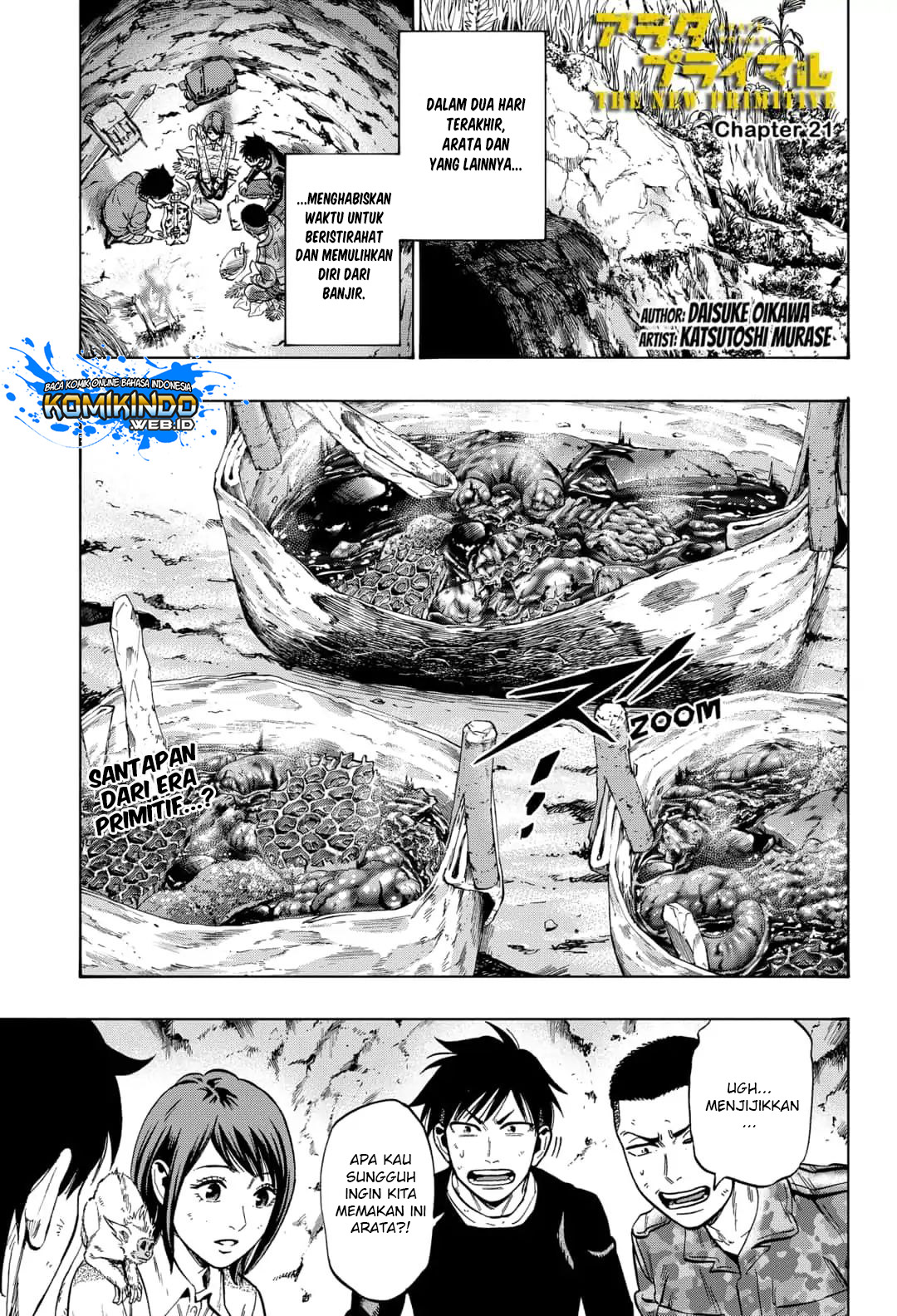 Arata Primal: The New Primitive Chapter 21 Bahasa Indonesia