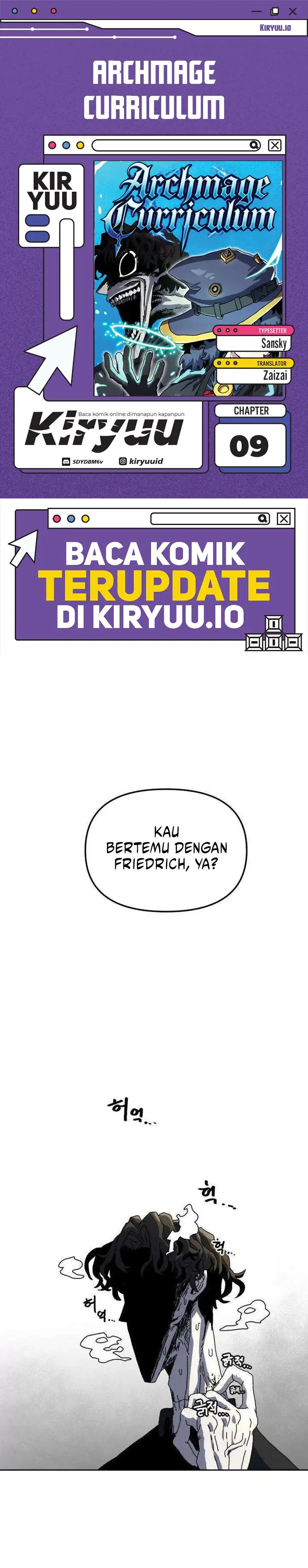 Archmage Curriculum chapter 9