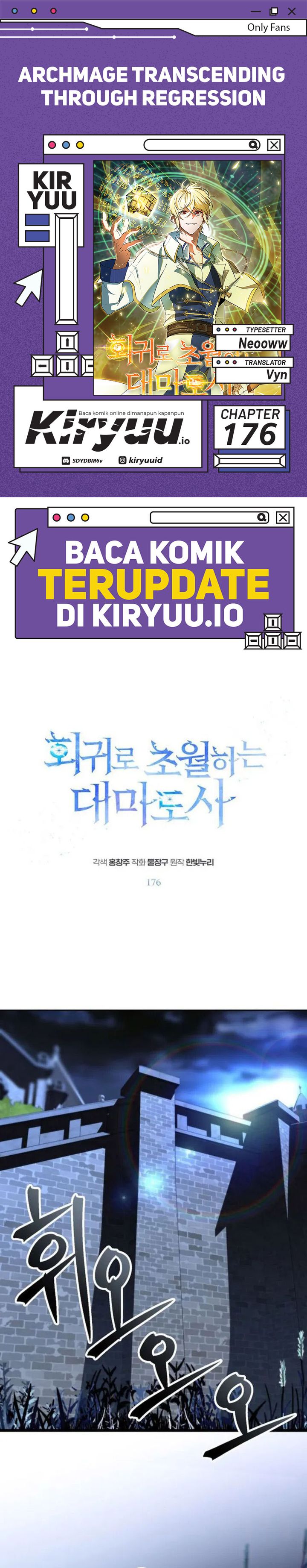 Archmage Transcending Through Regression Chapter 176 Bahasa Indonesia