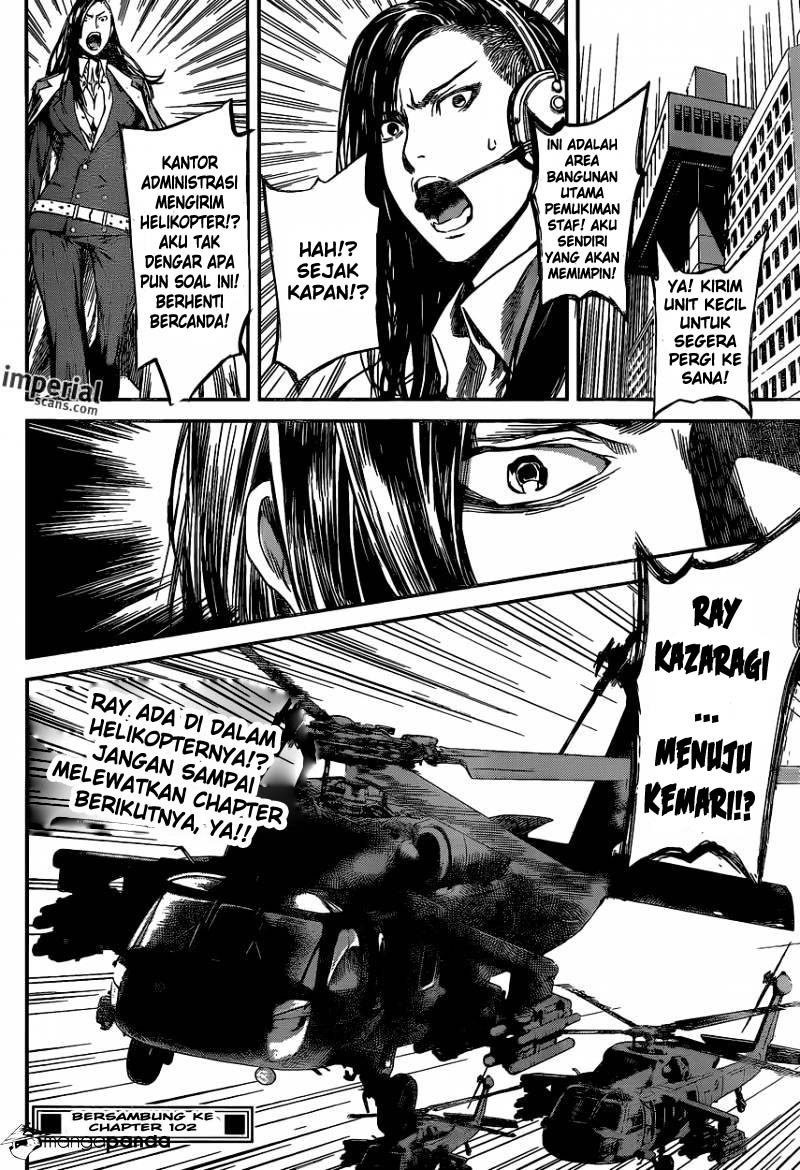 Area D: Inou Ryouiki Chapter 101 Bahasa Indonesia