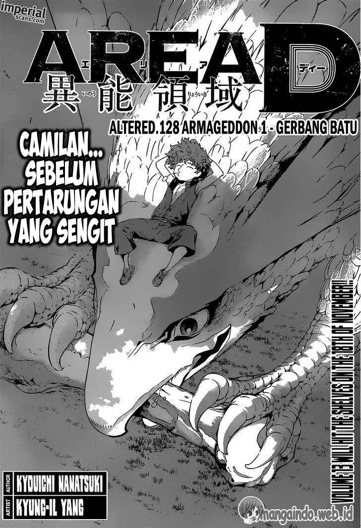 Area D: Inou Ryouiki Chapter 128 Bahasa Indonesia