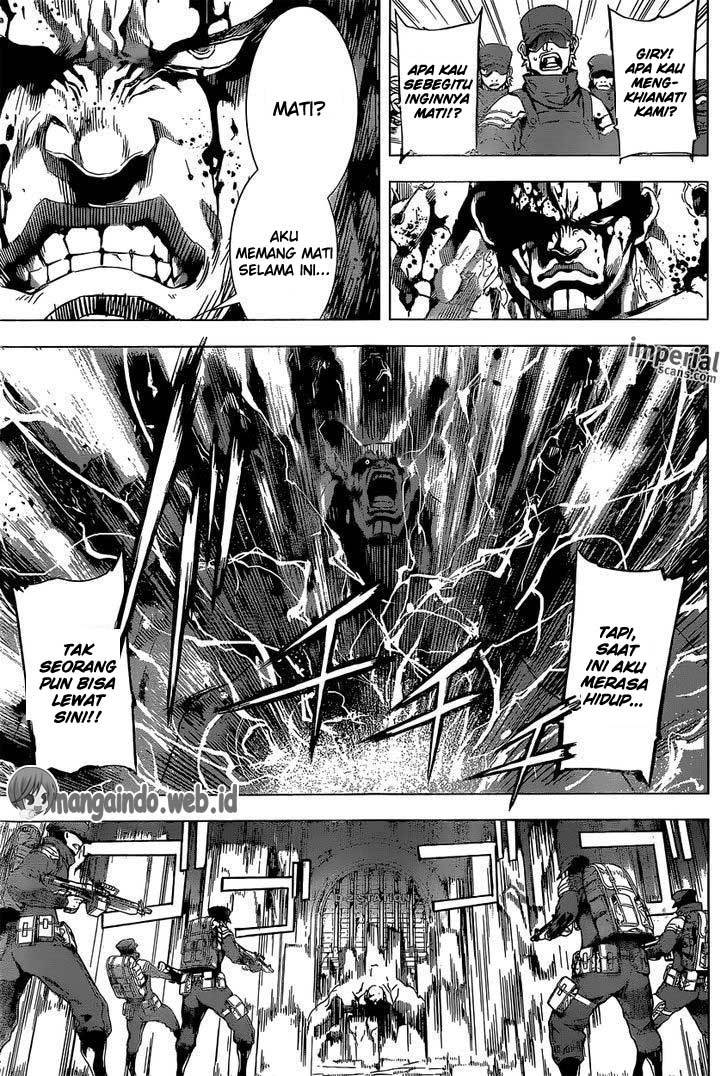 Area D: Inou Ryouiki Chapter 128 Bahasa Indonesia