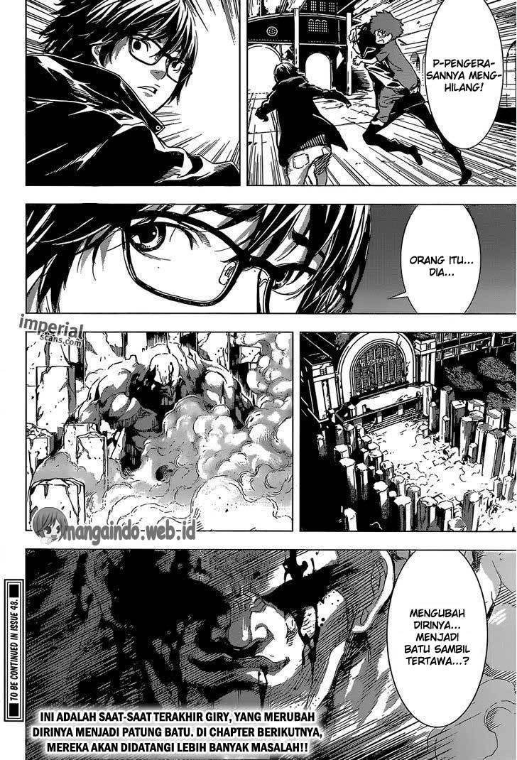 Area D: Inou Ryouiki Chapter 128 Bahasa Indonesia