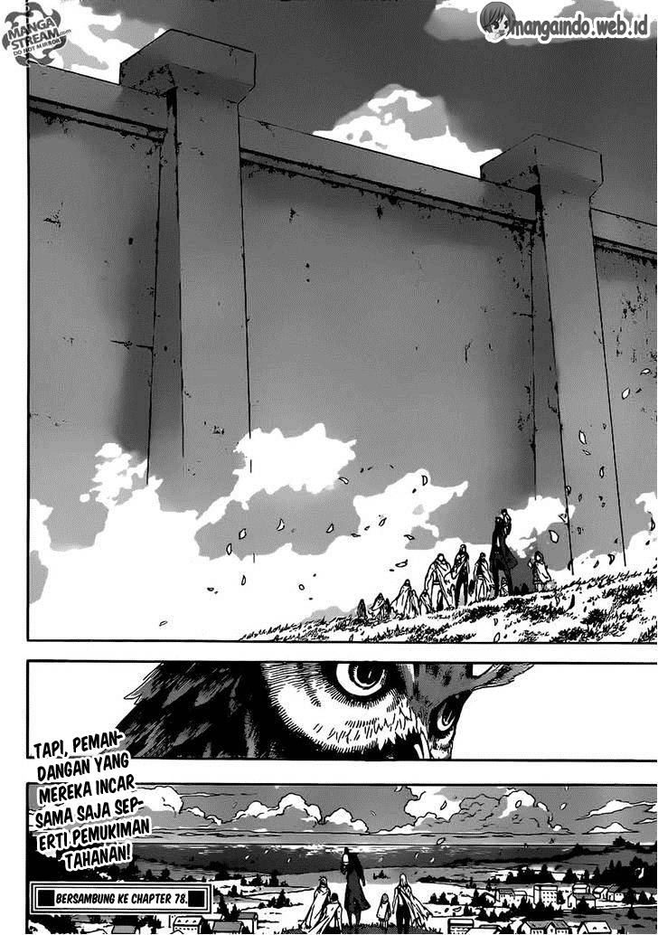 Area D: Inou Ryouiki Chapter 77 Bahasa Indonesia