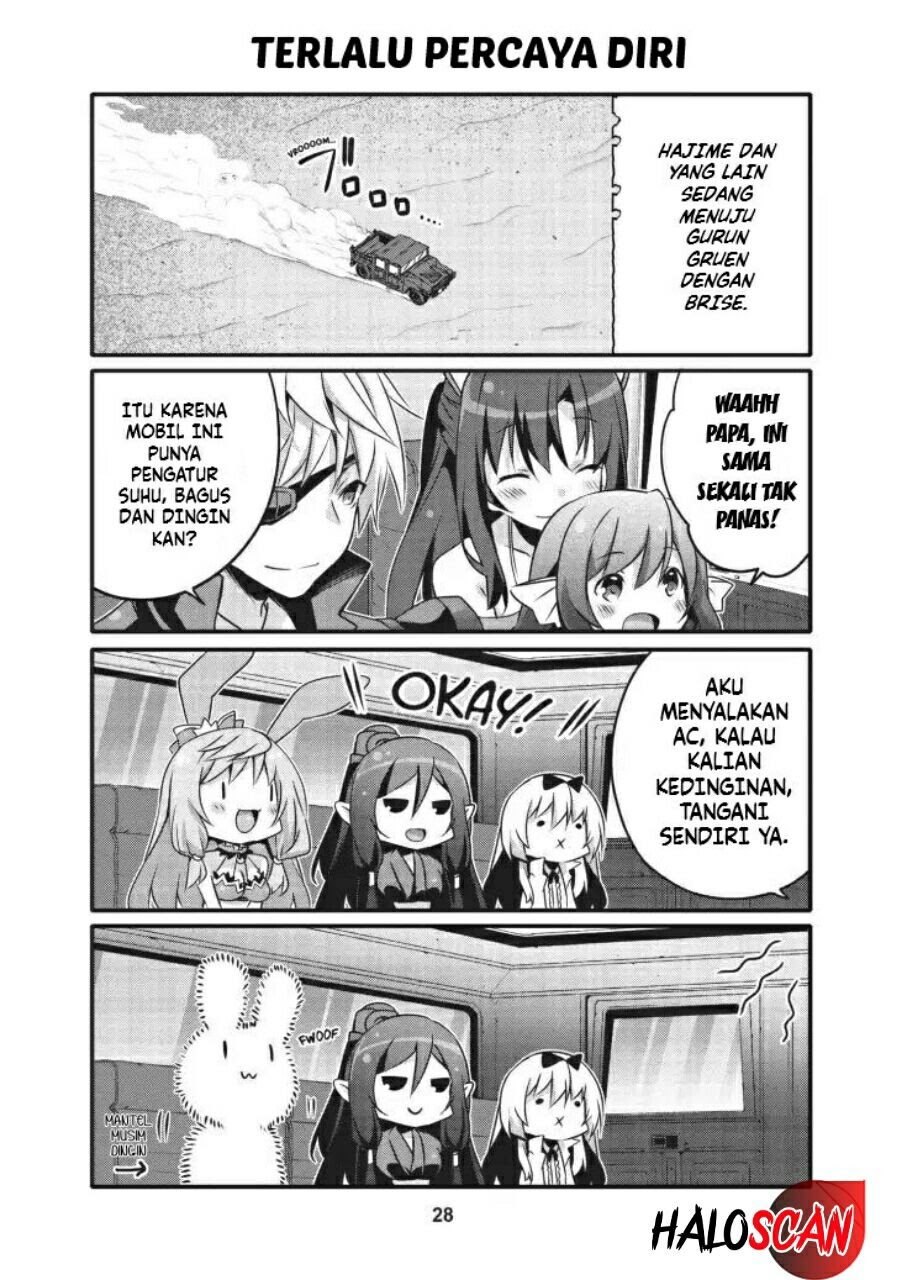 Arifureta Nichijou de Sekai Saikyou Chapter 15 Bahasa Indonesia