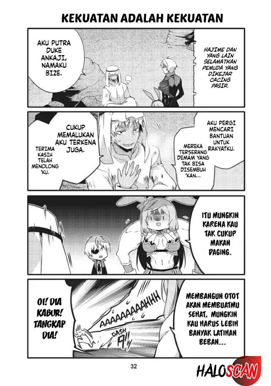 Arifureta Nichijou de Sekai Saikyou Chapter 15 Bahasa Indonesia