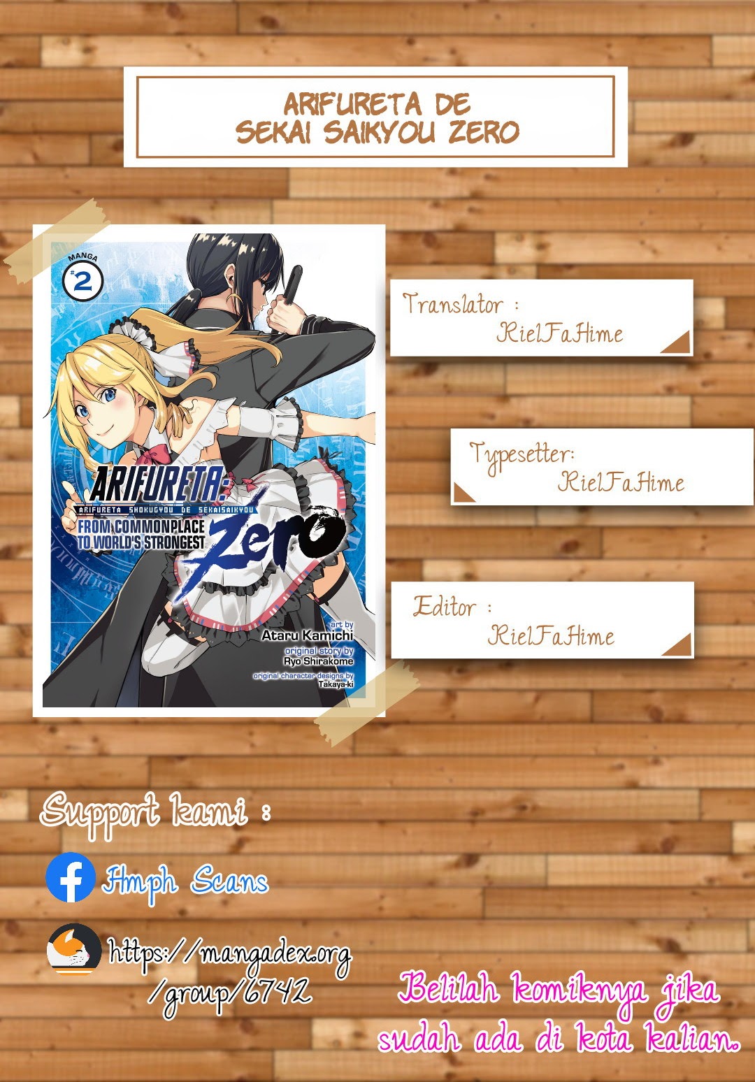 Arifureta Shokugyou de Sekai Saikyou Zero chapter 6