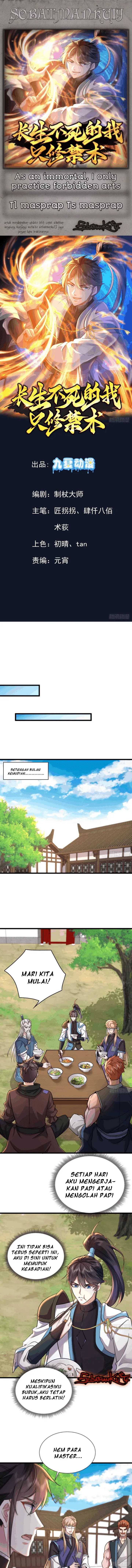 As An Immortal, I Only Practice Forbidden Arts Chapter 11 Bahasa Indonesia