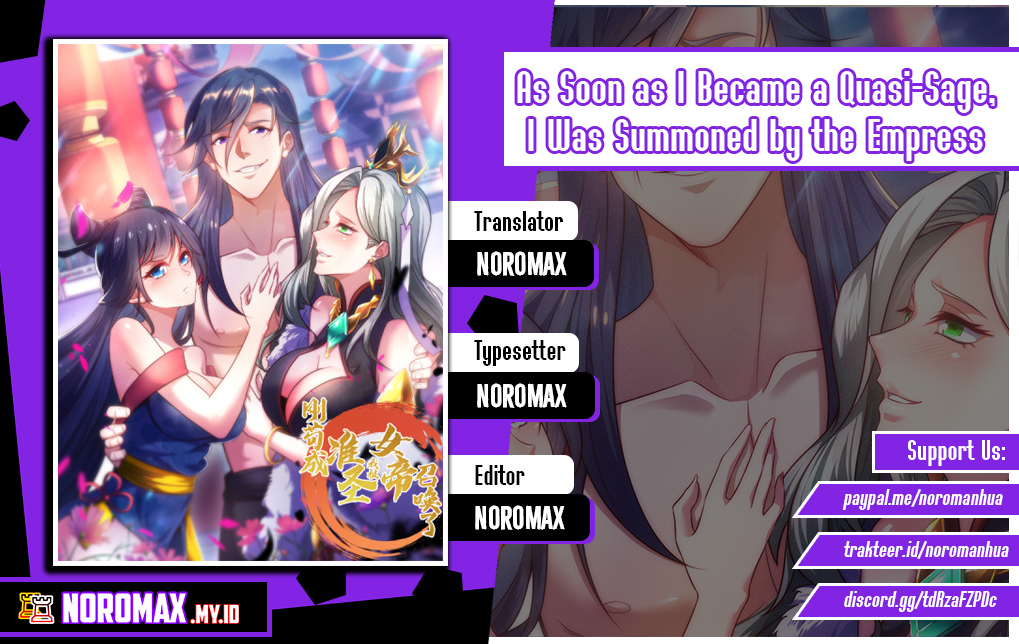 As Soon as I Became a Quasi-Sage, I Was Summoned by the Empress Chapter 12 Bahasa Indonesia