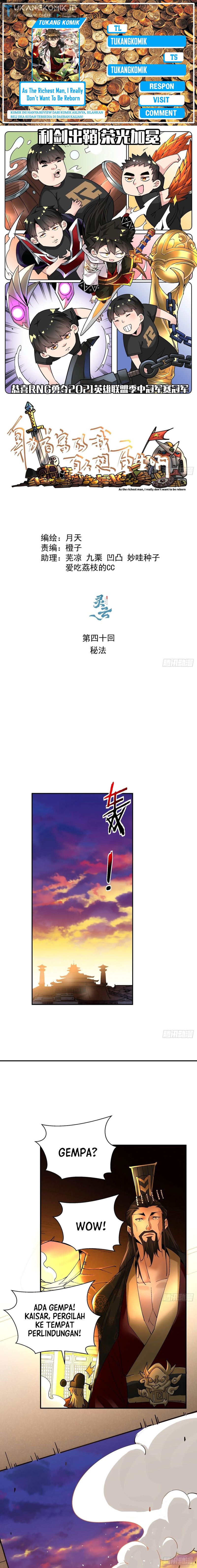 As The Richest Man, I Really Don’t Want To Be Reborn chapter 40