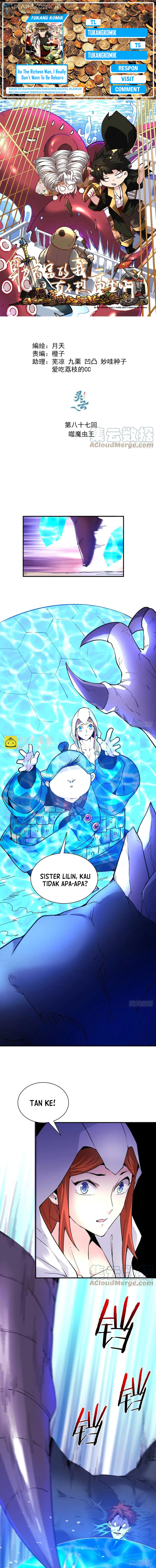 As The Richest Man, I Really Don’t Want To Be Reborn chapter 87