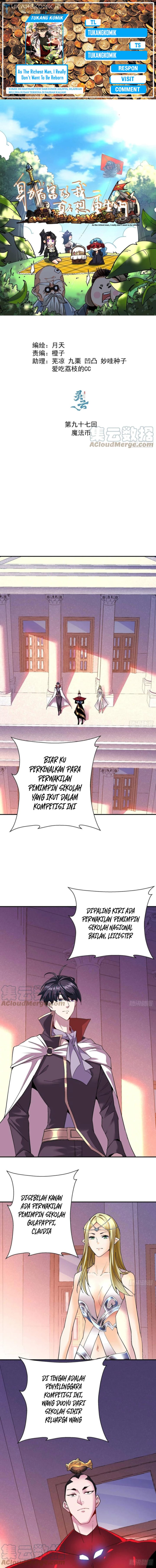 As The Richest Man, I Really Don’t Want To Be Reborn chapter 97