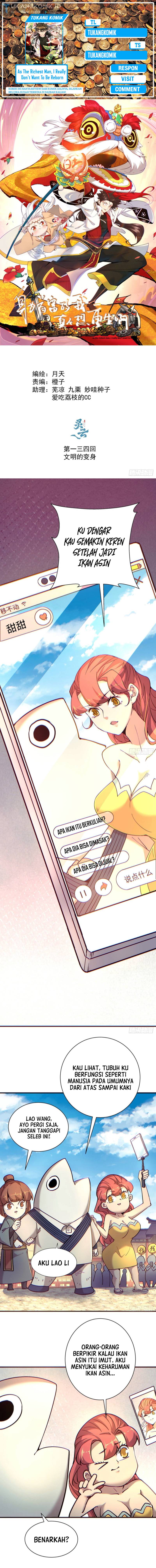 As The Richest Man, I Really Don’t Want To Be Reborn chapter 134