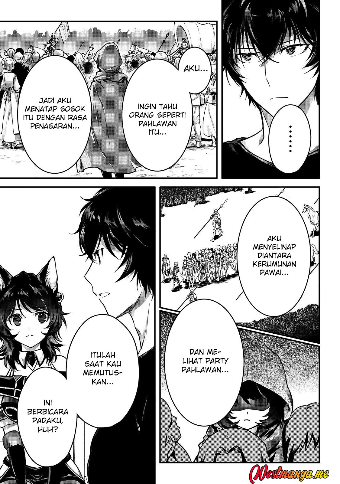 Assassin de aru Ore no Sutetasu ga Yuusha Chapter 36 Bahasa Indonesia