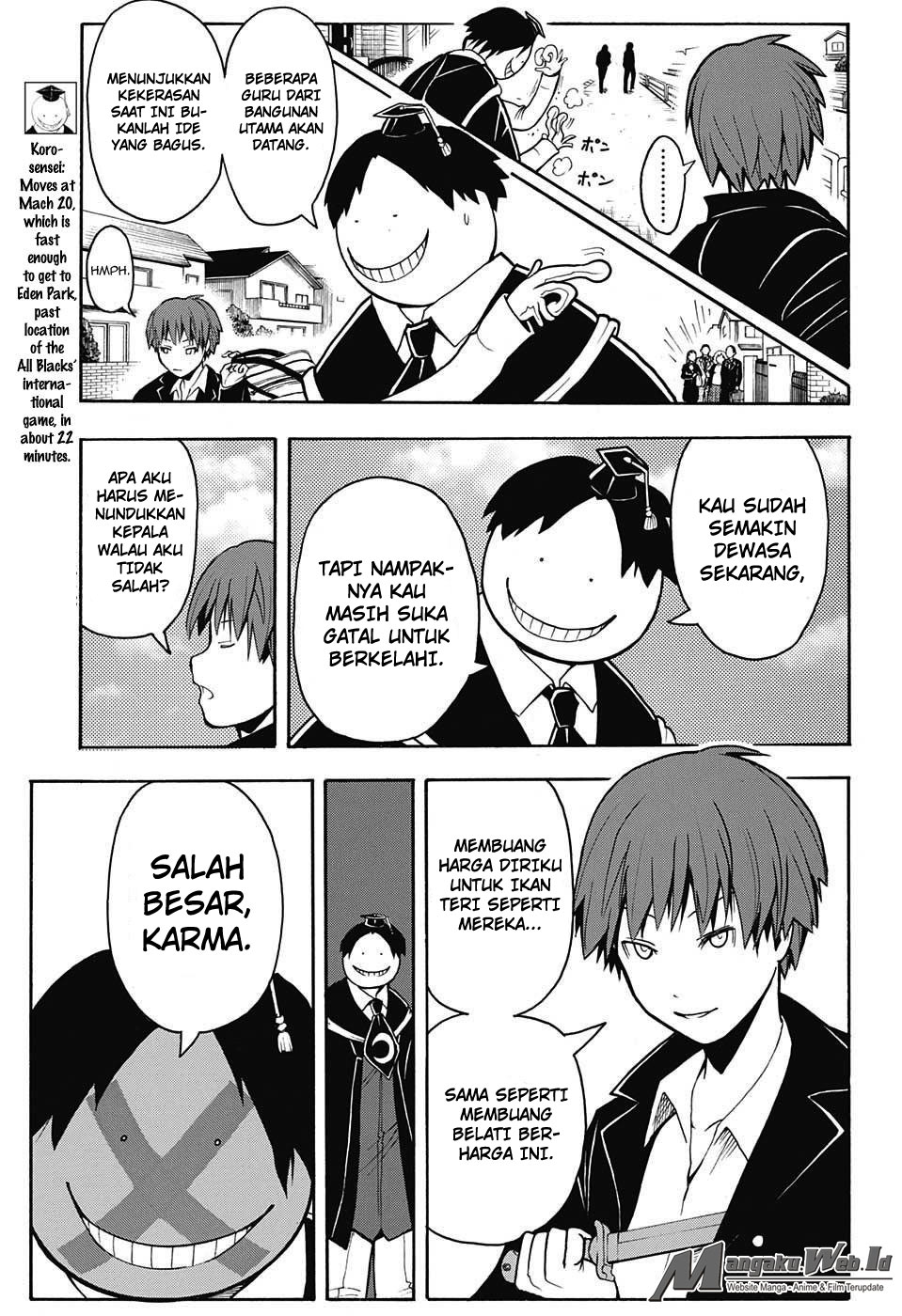 Assassination Classroom Chapter 161
