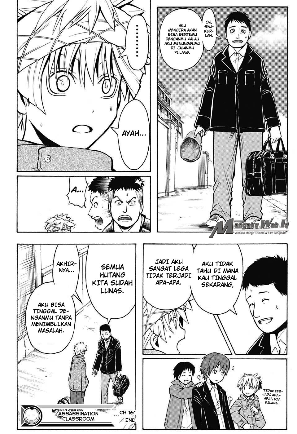 Assassination Classroom Chapter 161