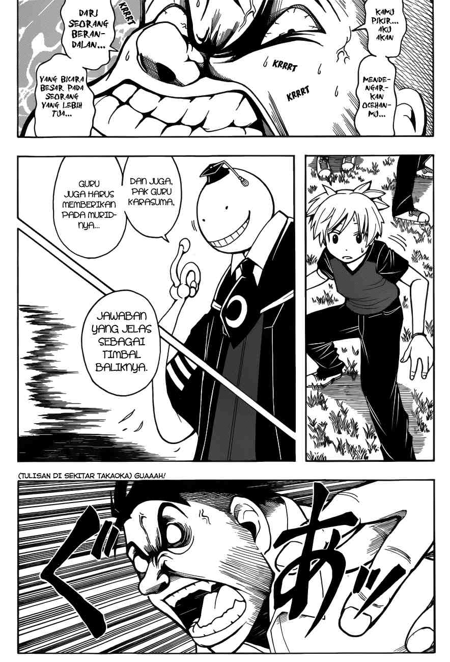 Assassination Classroom chapter 42