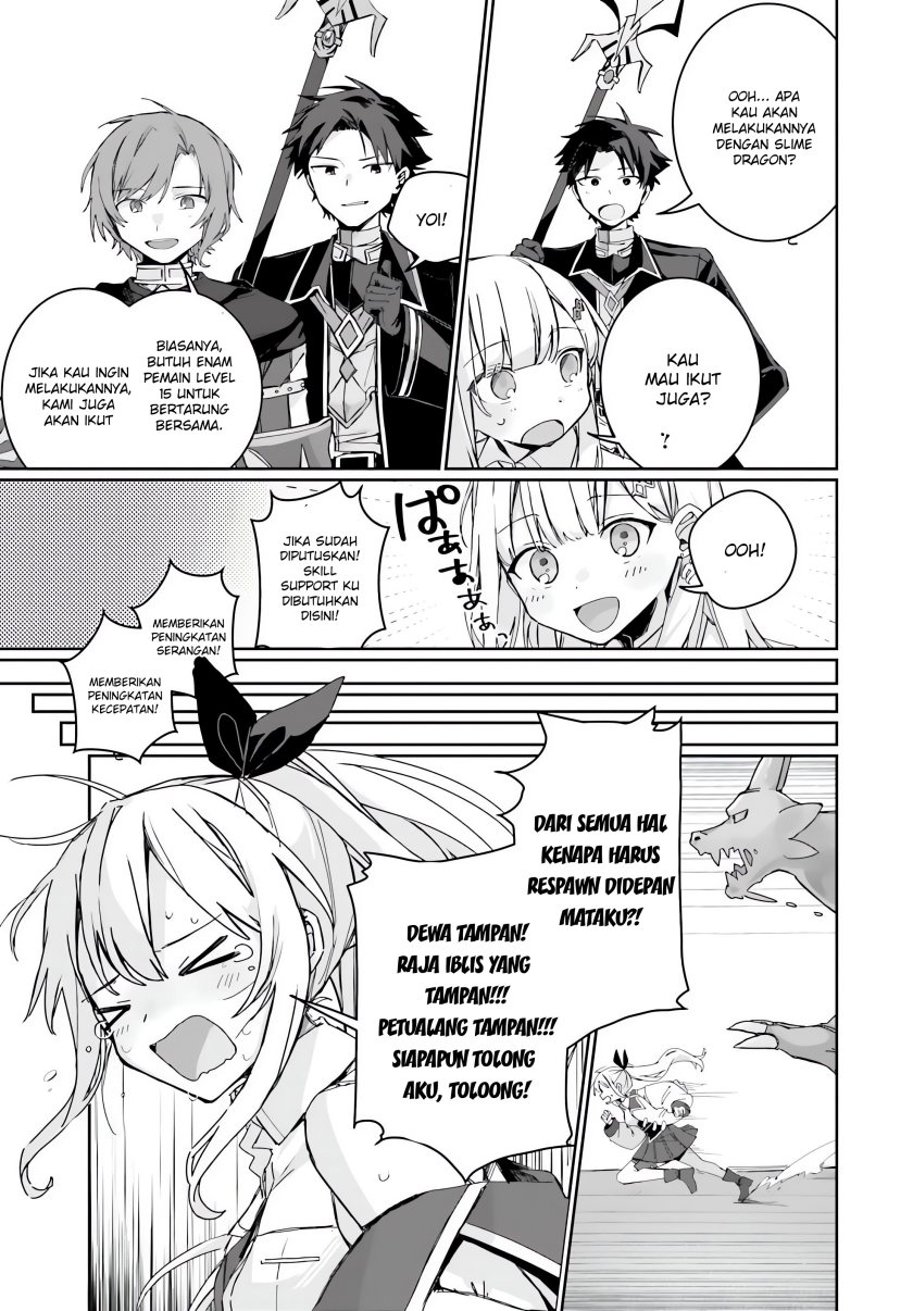 Astral Online – Maou no Noroi de Saikyou Bishoujo ni natta Ore, Saijaku Shoku da ga Cheat Skill de Chou Seichou shite Musou suru chapter 3