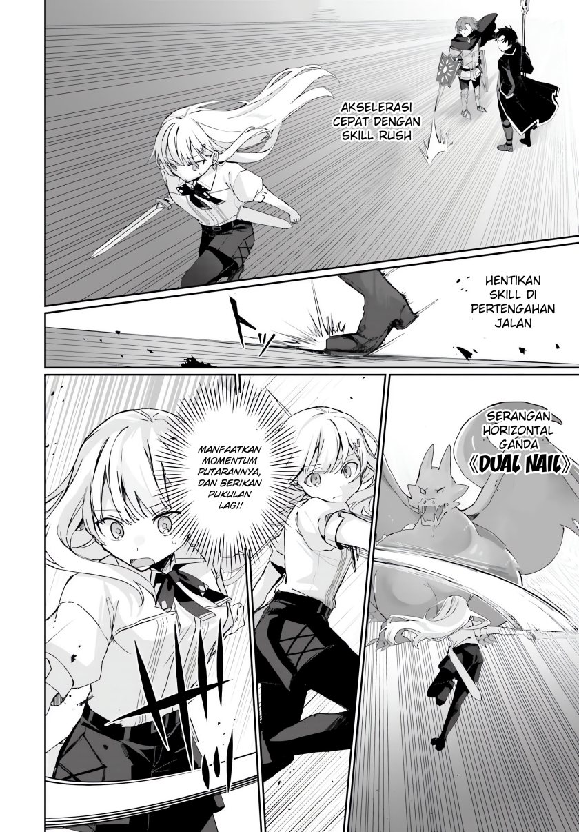 Astral Online – Maou no Noroi de Saikyou Bishoujo ni natta Ore, Saijaku Shoku da ga Cheat Skill de Chou Seichou shite Musou suru chapter 3