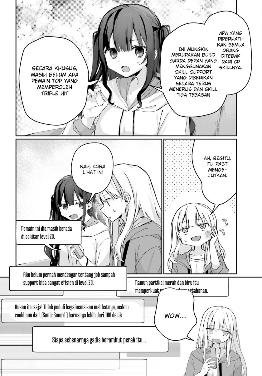 Astral Online – Maou no Noroi de Saikyou Bishoujo ni natta Ore, Saijaku Shoku da ga Cheat Skill de Chou Seichou shite Musou suru Chapter 04.2 Bahasa Indonesia