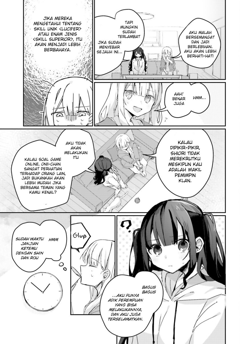 Astral Online – Maou no Noroi de Saikyou Bishoujo ni natta Ore, Saijaku Shoku da ga Cheat Skill de Chou Seichou shite Musou suru Chapter 04.2 Bahasa Indonesia