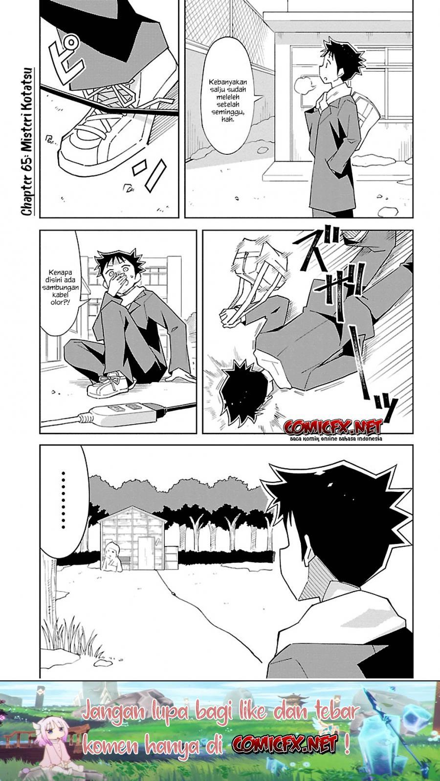 Atsumare! Fushigi Kenkyuubu Chapter 65 Bahasa Indonesia