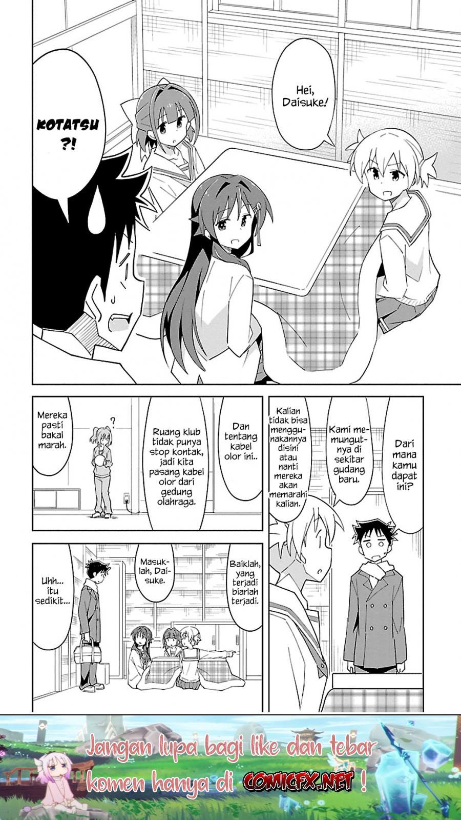 Atsumare! Fushigi Kenkyuubu Chapter 65 Bahasa Indonesia