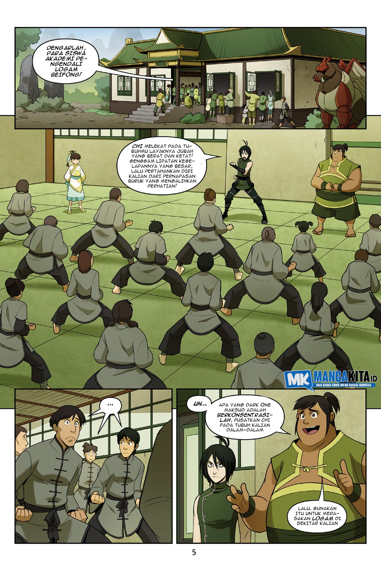 Avatar: The Last Airbender – The Rift Chapter 03.1 Bahasa Indonesia