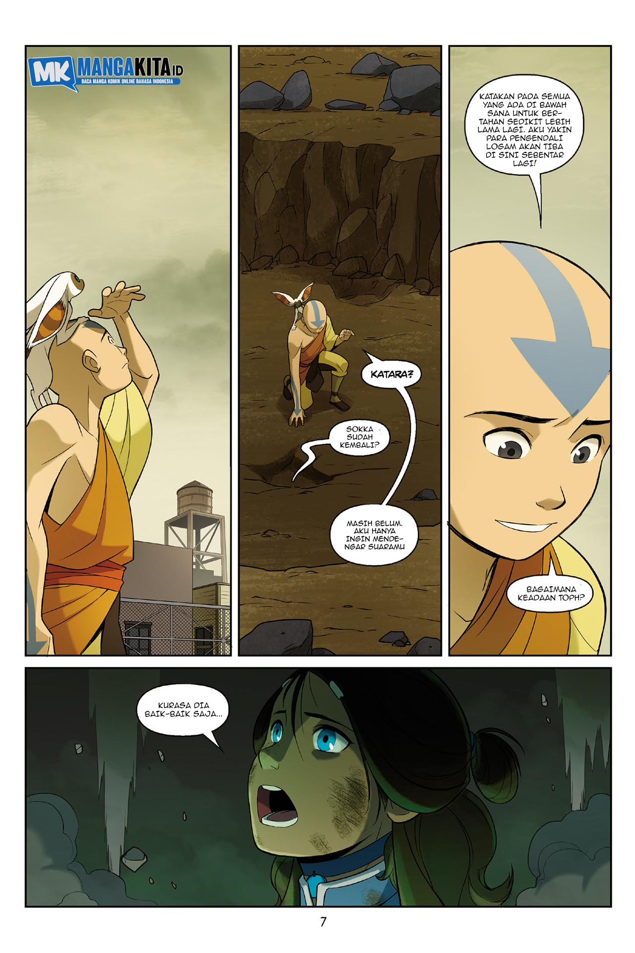 Avatar: The Last Airbender – The Rift Chapter 03.1 Bahasa Indonesia