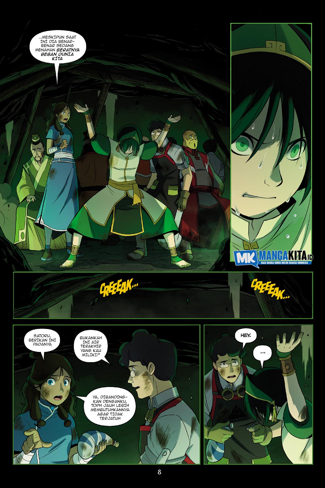Avatar: The Last Airbender – The Rift Chapter 03.1 Bahasa Indonesia
