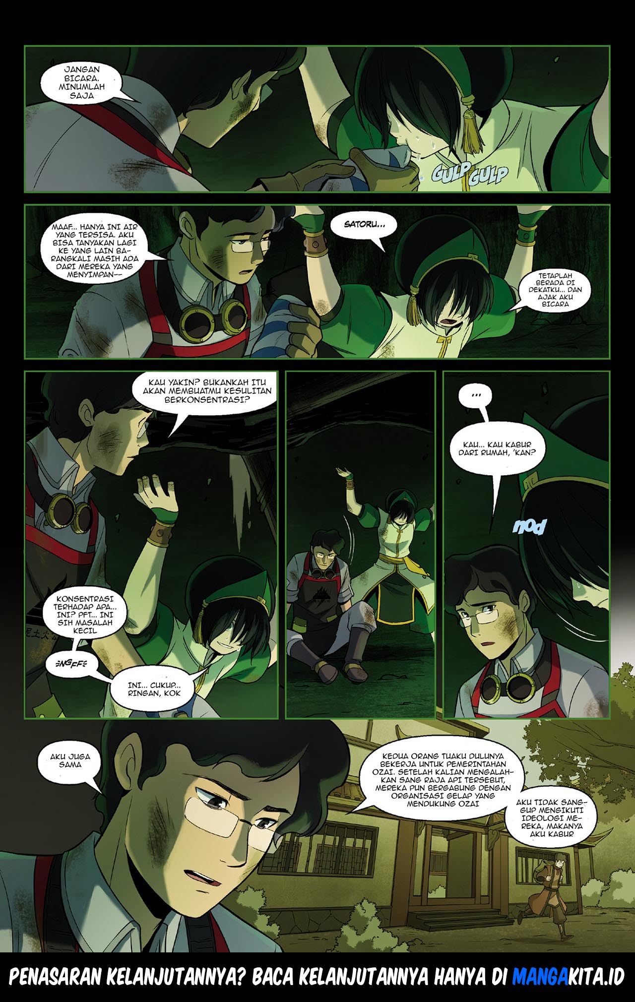Avatar: The Last Airbender – The Rift Chapter 03.1 Bahasa Indonesia