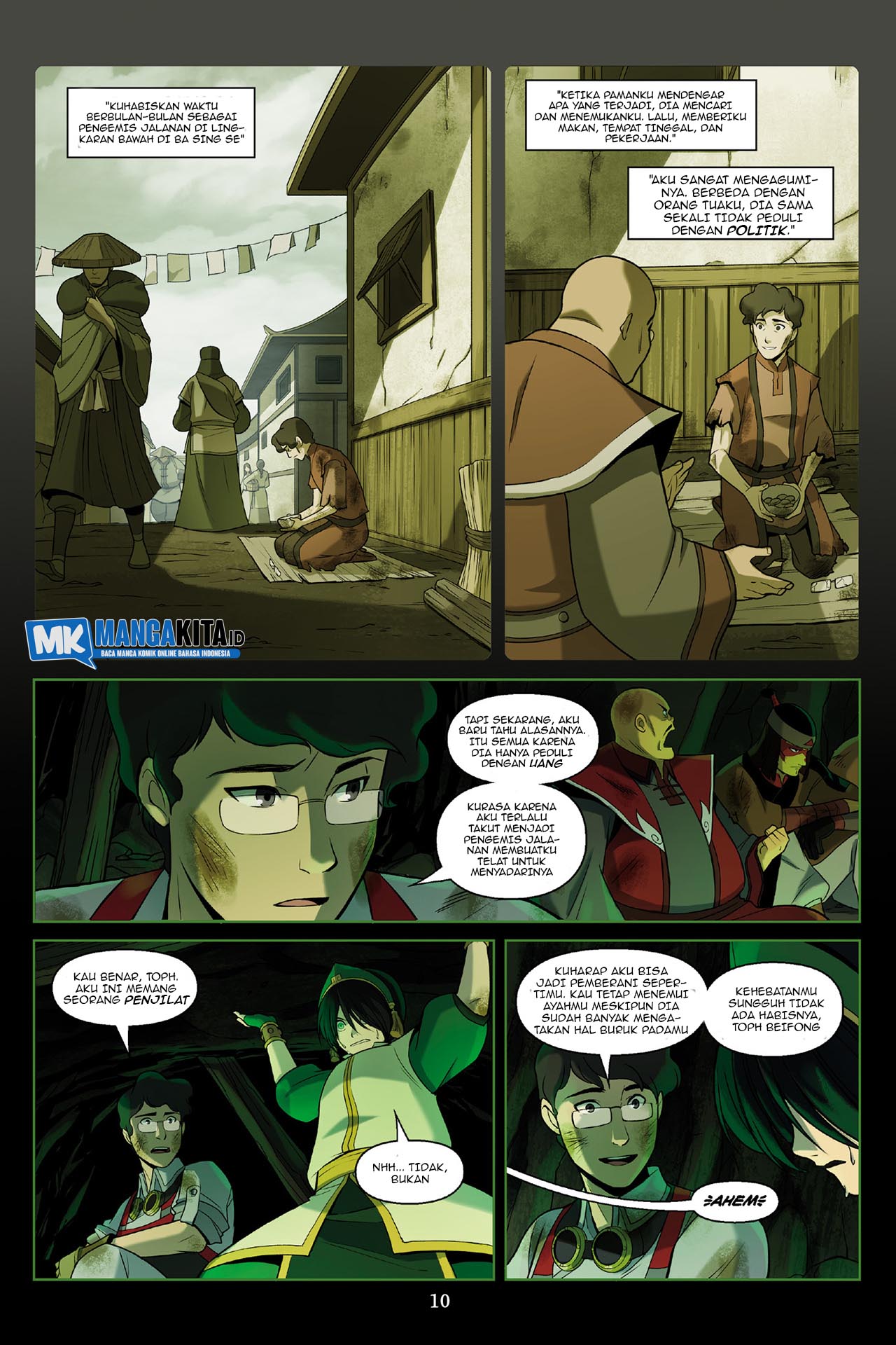 Avatar: The Last Airbender – The Rift Chapter 03.1 Bahasa Indonesia