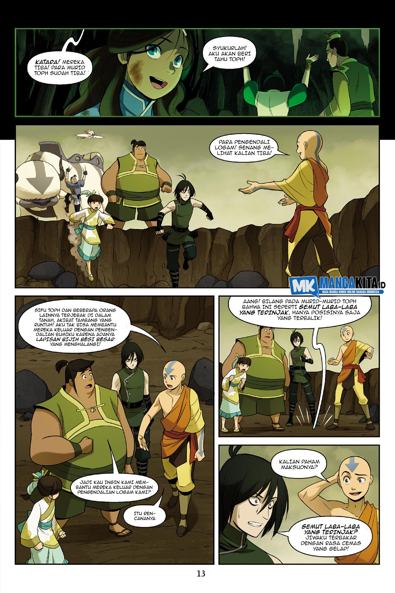 Avatar: The Last Airbender – The Rift Chapter 03.1 Bahasa Indonesia