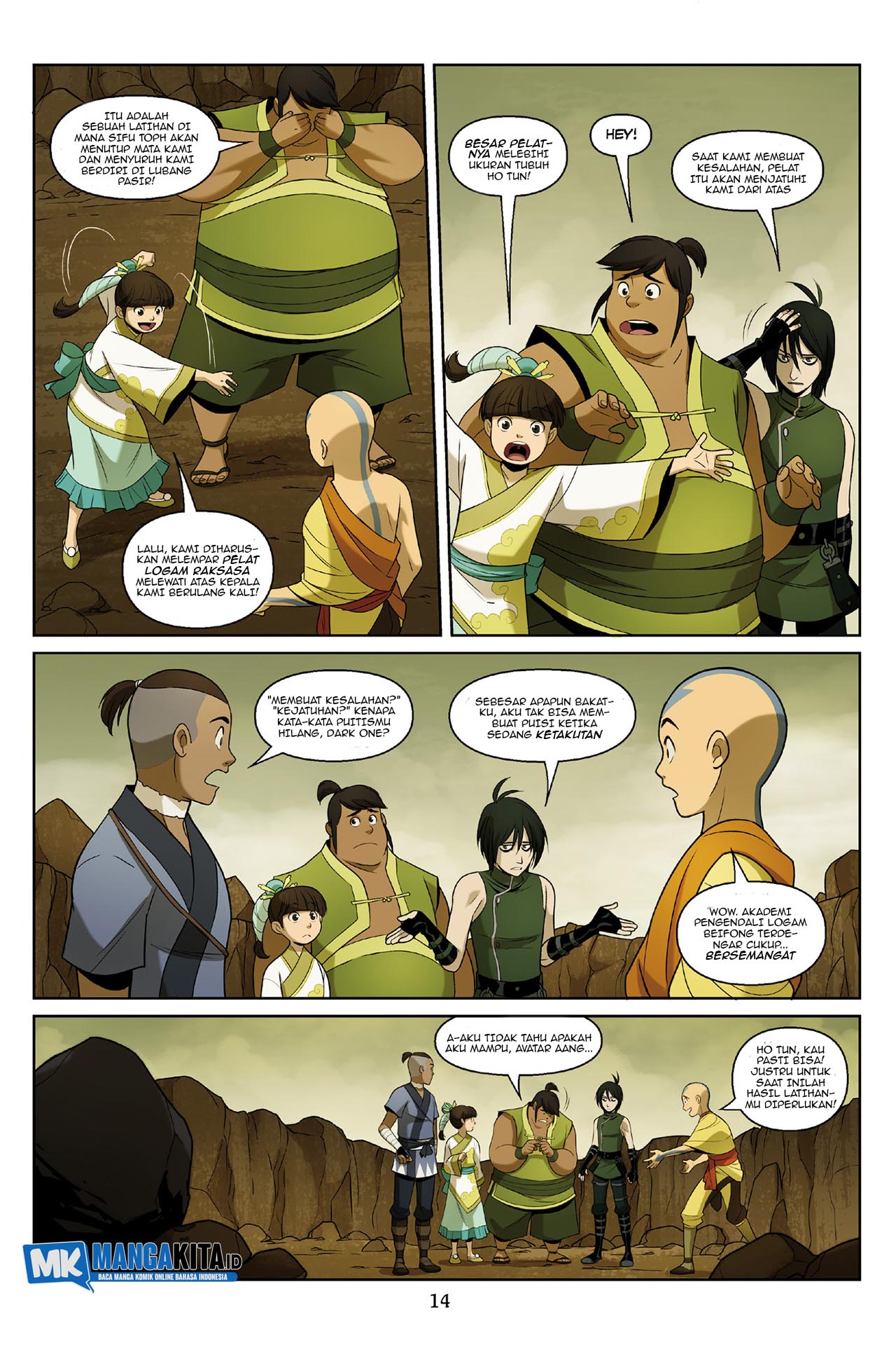 Avatar: The Last Airbender – The Rift Chapter 03.1 Bahasa Indonesia